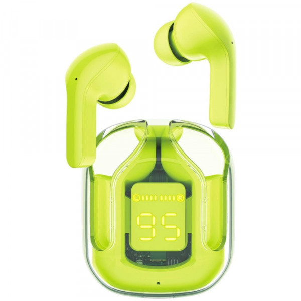 Фото - Наушники вкладыши беспроводные TWS AceFast T6 youth green (6974316281573)