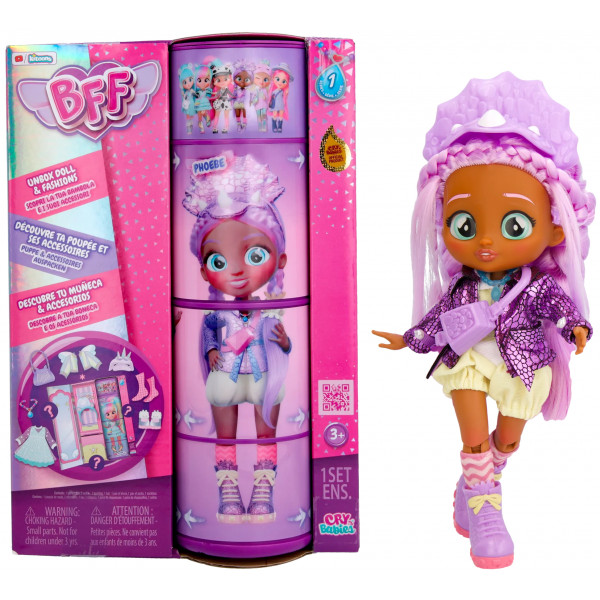 Фото - Коллекционная кукла Cry Babies BFF S1 Фиби (904354) Фото - Коллекционная кукла Cry Babies BFF S1 Фиби (904354)