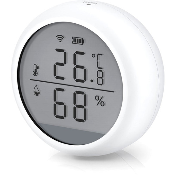 Фото - Беспроводной датчик температуры и влажности воздуха Action Tuya WSD400B