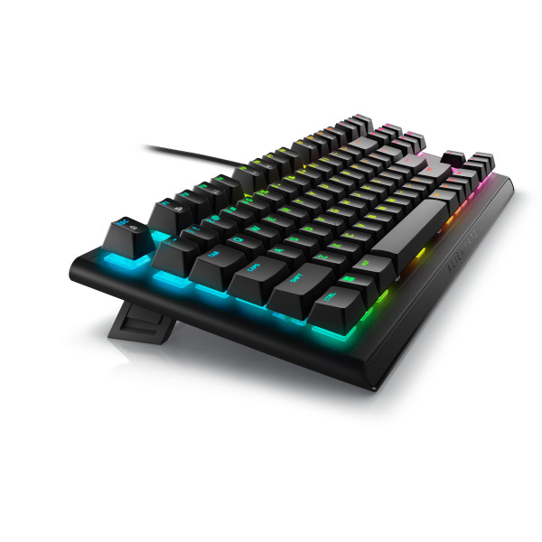 Фото - Клавиатура проводная игровая Dell AW420K Black (545-BBDY)