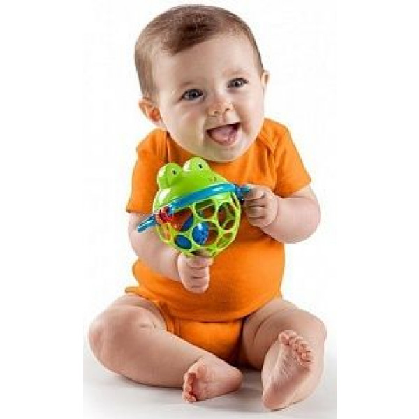 Фото - Погремушка Oball Лягушонок (10063)