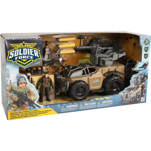 Фото - Игровая фигурка солдатики Chap Mei Солдаты BUNKER DESTROYER (545352)