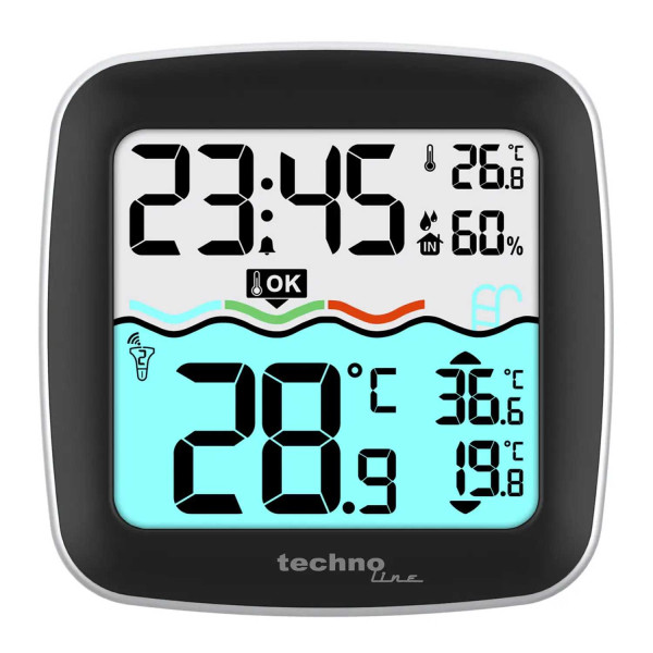 Фото - Термогигрометр Technoline WS9059 Black