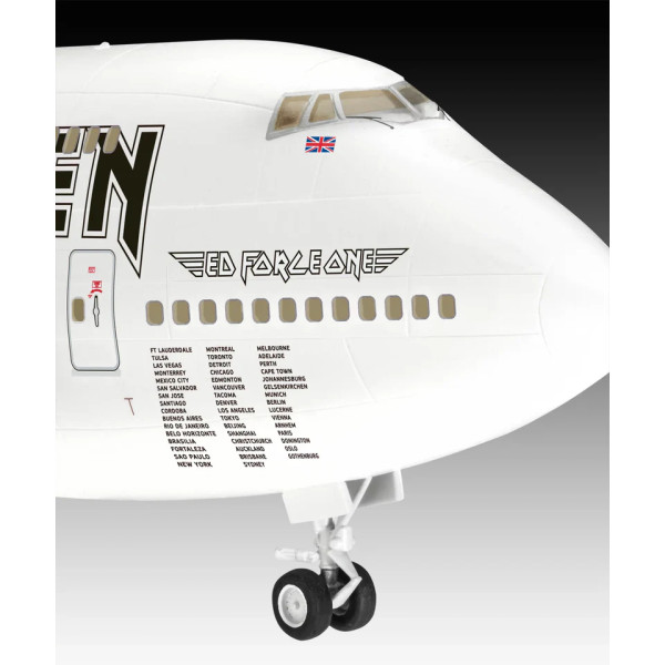 Фото - Набор для моделирования техники Revell Самолет Boeing 747-400 Iron Maiden Ed Force One (RVL-03780)