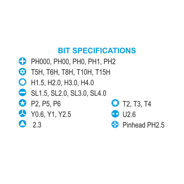 Фото - Отвертка со сменными битами Brevia 31 в 1 (55031MMC)