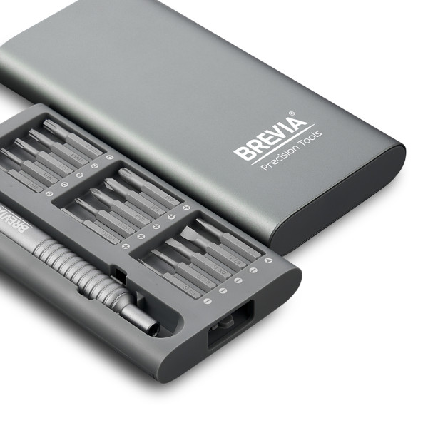 Фото - Отвертка со сменными битами Brevia 31 в 1 (55031MMC)