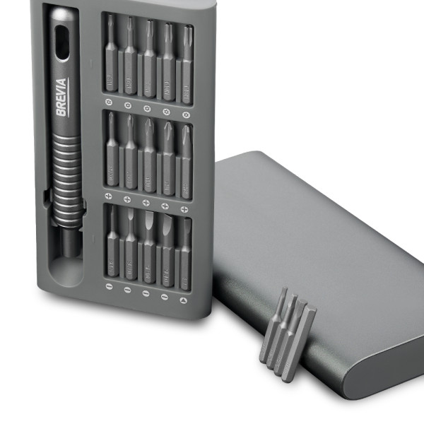 Фото - Отвертка со сменными битами Brevia 31 в 1 (55031MMC)