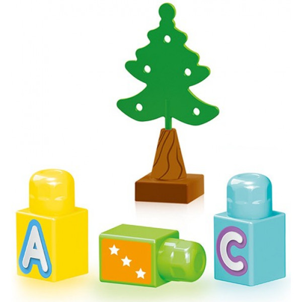 Фото - Пластиковый конструктор для малышей Wader ''Baby Blocks'' Мои первые кубики 30 шт. (41440)