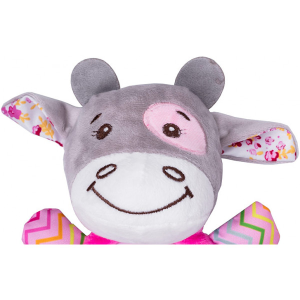 Фото - Интерактивная игрушка Funmuch Baby Коровка со свет. и муз. эффектами мягкая (FM888-1)