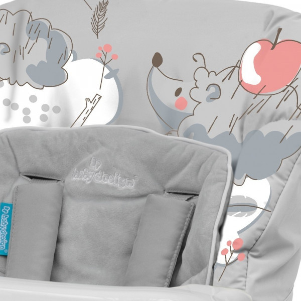 Фото - Стульчик для кормления трансформер Baby Design Pepe New 07 Gray