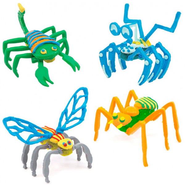 Фото - 3D-ручка 3Doodler Start Hexbug (8SPSRBUG3E)