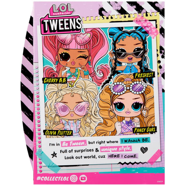 Фото - Коллекционная кукла набор L.O.L. Surprise! серии Tweens Core  – ОЛИВИЯ ФЛАТТЕР (с аксесс.) (559412)