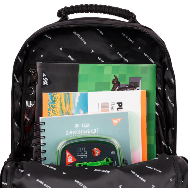 Фото - Рюкзак школьный YES T-51 Emotions Black (559628)