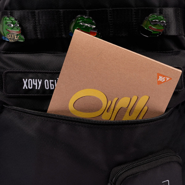 Фото - Рюкзак школьный YES T-51 Emotions Black (559628)