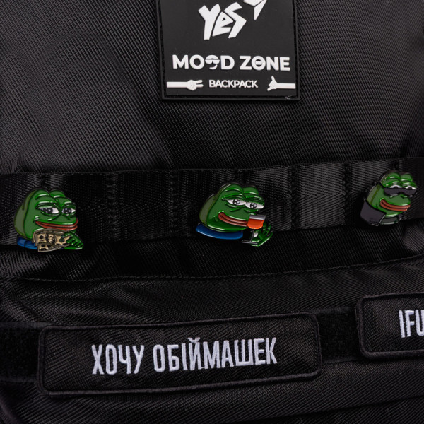 Фото - Рюкзак школьный YES T-51 Emotions Black (559628)