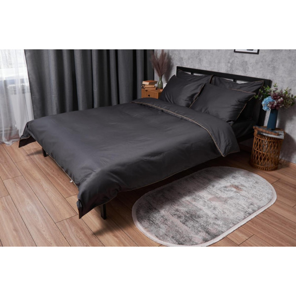 Фото - Комплект постельного белья Moon&Star Satin Premium Gold Corner 175х210 (MS-820003893)