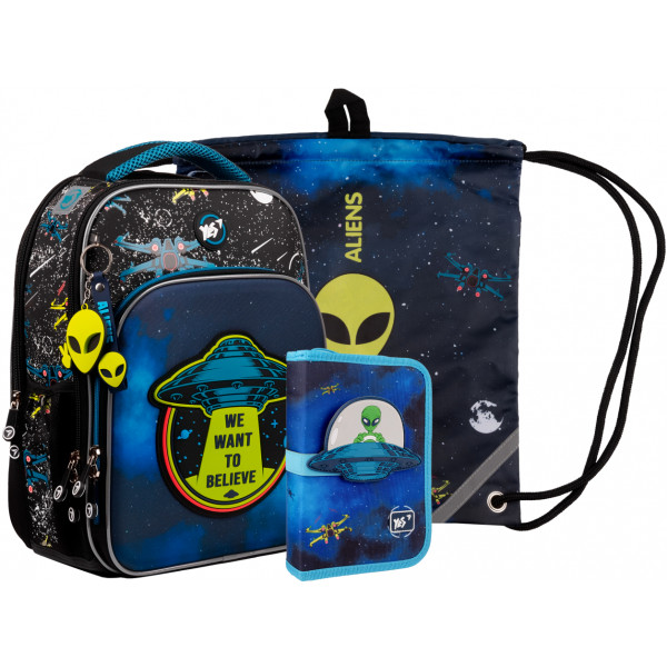 Фото - Рюкзак школьный YES S-78 Collection UFO (559770)