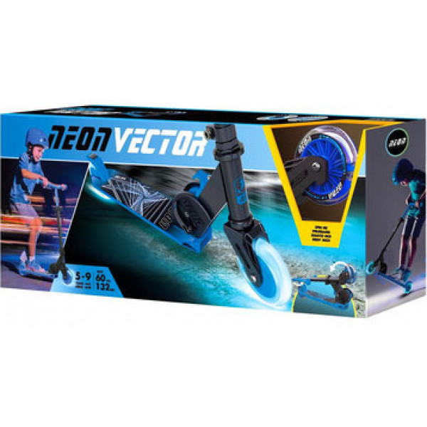 Фото - Двухколёсный самокат Neon Vector Синий (NT05B2)