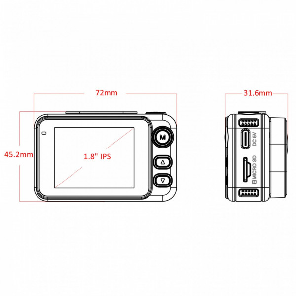Фото - Видеорегистратор Aspiring Expert 9 Speedcam WI-FI GPS 2K 2 cameras (EX123SS)