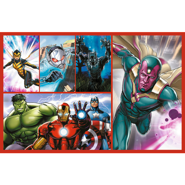Фото - Пазлы (3-4 года) Trefl 2x70 The Avengers Стать героем (44394)