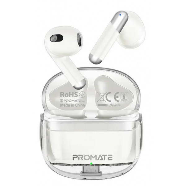 Фото - Наушники вкладыши беспроводные TWS Promate transpods.white