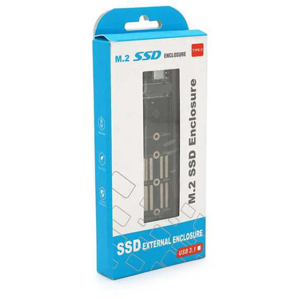 Фото - Внешний карман Voltronic SATA interface M.2 NVME/NGFF, 9210/583, A-C 10Gbps, Type-C 3.1 (M5 3.1)
