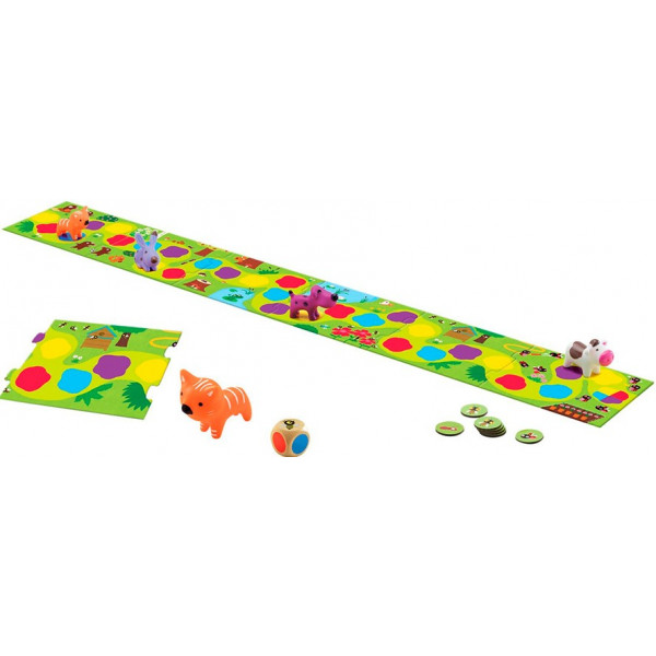 Фото - Настольная игра развивающая (3-4 года) Djeco Маленькая дорожка (DJ08550)