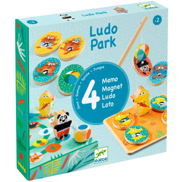 Фото - Настольная игра (3-4 года) Djeco Лудопарк (DJ01698)