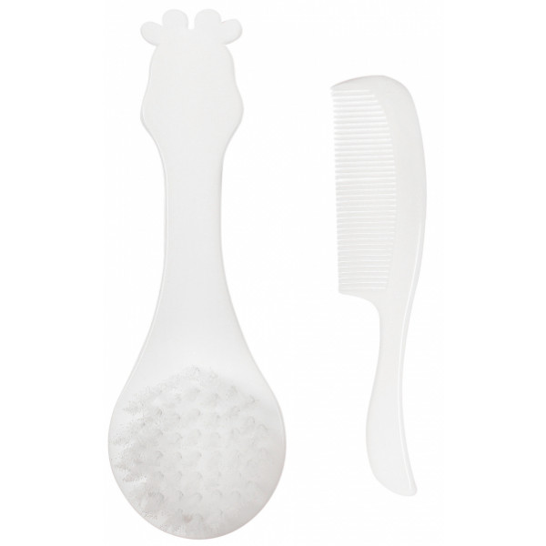 Фото - Набор расчесок для детских волос Lindo Жираф белый (Lі 600 бел)