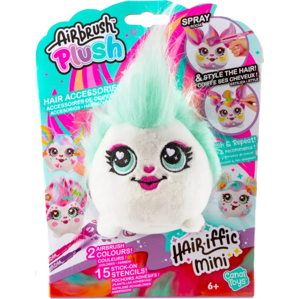 Фото - Набор для декупажа и росписи Canal Toys DIY AIRBRUSH PLUSH - Hair'iffic Сделай прическу - Пош (AIR038/3) Фото - Набор для декупажа и росписи Canal Toys DIY AIRBRUSH PLUSH - Hair'iffic Сделай прическу - Пош (AIR038/3)