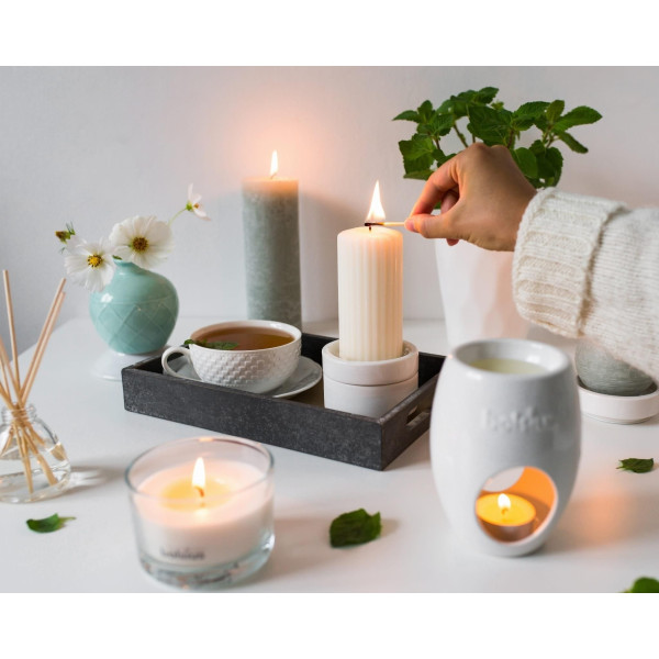 Фото - Аромадиффузор Bolsius 45мл in balance Белый чай и листья мяты (806713)