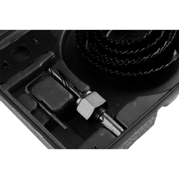 Фото - Коронка по дереву GRAPHITE 51,64,76,89,102 мм 8 шт. (56T747)