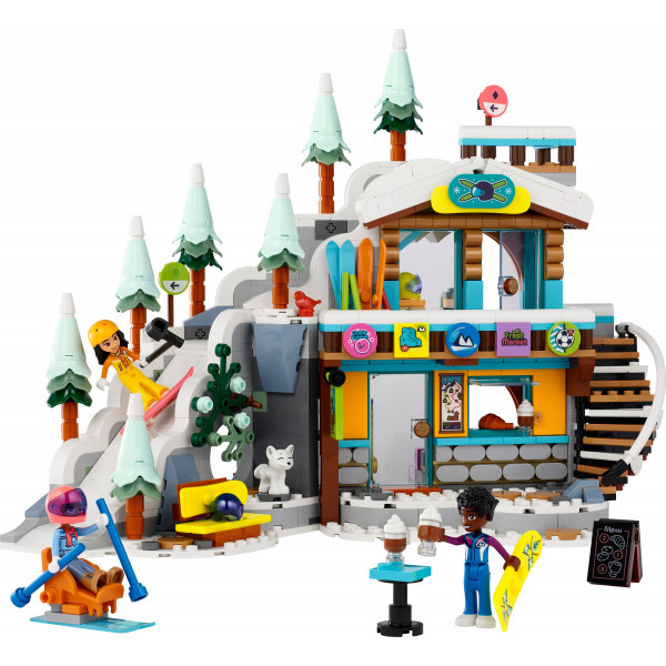 Фото - Конструктор LEGO Friends Праздничная горнолыжная трасса и кафе (41756)