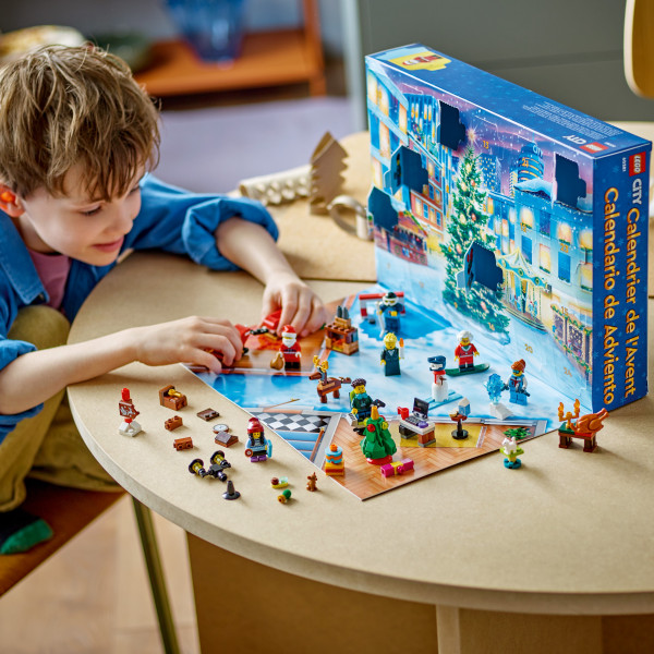 Фото - Конструктор LEGO City Новогодний календарь на 2023 год (60381)