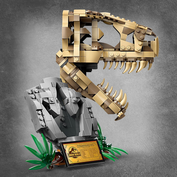 Конструктор LEGO Jurassic World Окаменелости динозавров: череп ...