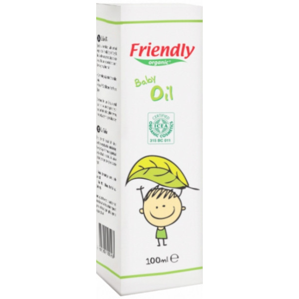 Фото - Масло для тела детское Friendly organic массажное 100 мл (FR0966)