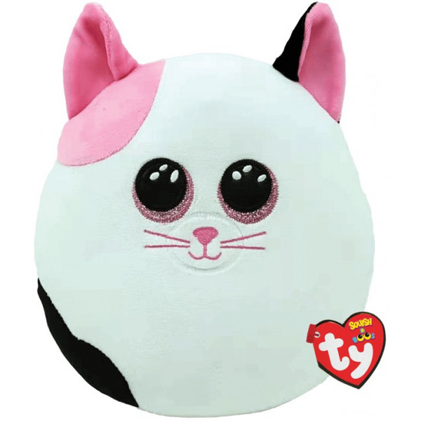Фото - Мягкая игрушка подушка TY SQUISH-A-BOOS Кошка "MUFFIN" 40 см (39322)