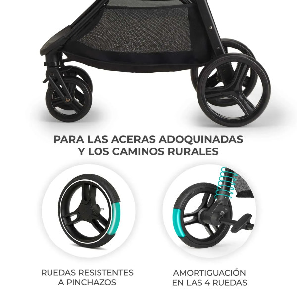 Фото - Коляска прогулочная Kinderkraft Grande Plus Happy Shapes (KSGRAN00HAP0000)