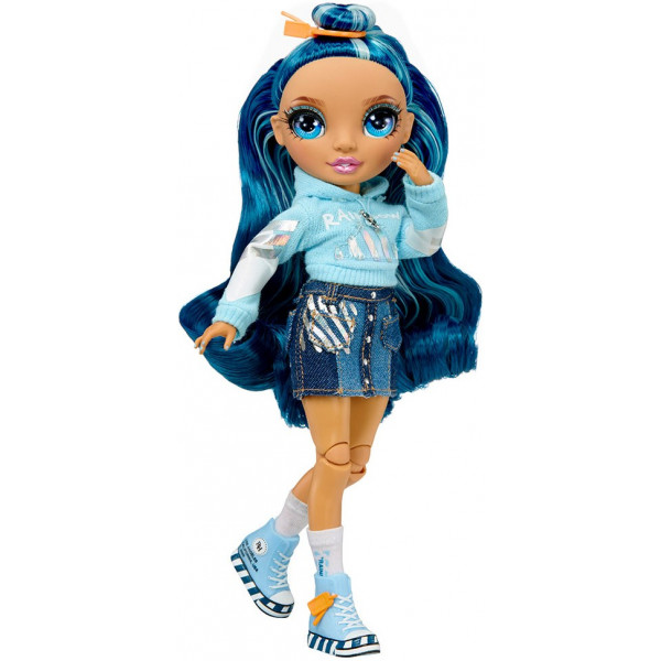Фото - Кукольный набор Rainbow High "Junior" - СКАЙЛЕР БРЕДШОУ (с аксессуарами) (580010)