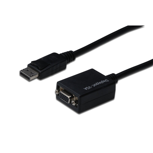Фото - Переходник Digitus DisplayPort to VGA (AK-340403-001-S)