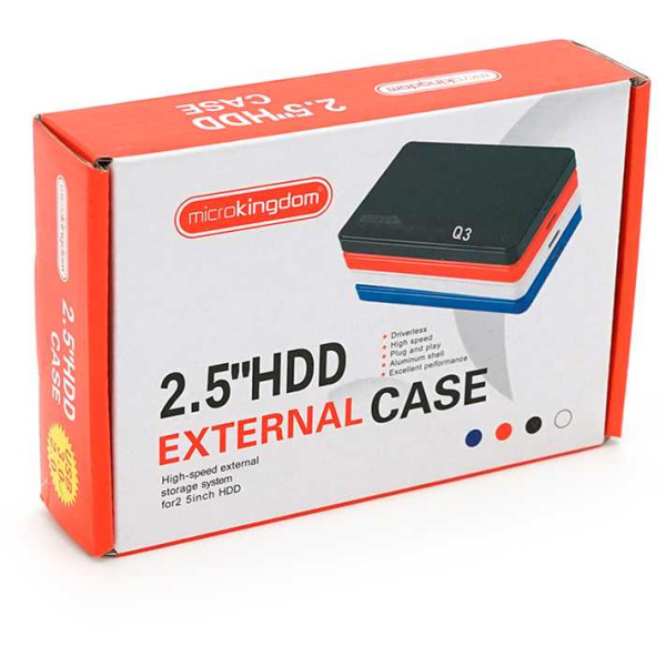 Фото - Внешний карман Voltronic SATA 2,5" USB3.0 Black (Q3 3.0/BK)