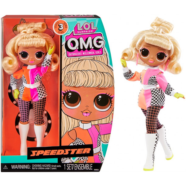 Фото - Кукольный набор L.O.L. Surprise! "O.M.G. HoS" S3 – СПИДСТЕР (с аксесс.) (588580)