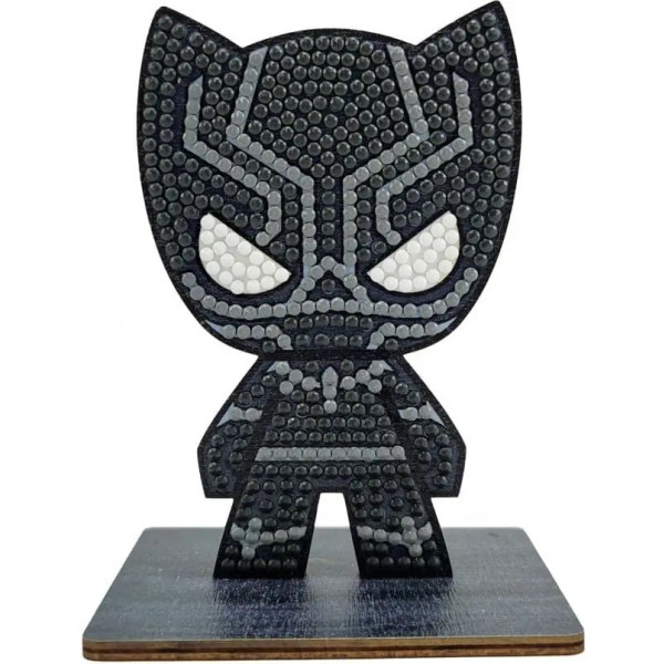 Фото - Алмазная живопись Crystal Art Черная пантера (CAFGR-MCU004) Фото - Алмазная живопись Crystal Art Черная пантера (CAFGR-MCU004)