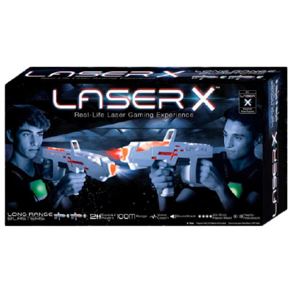 Фото - Лазерный набор Laser X Pro Для Двух Игроков (2 бластера, 2 мишени) (88032)