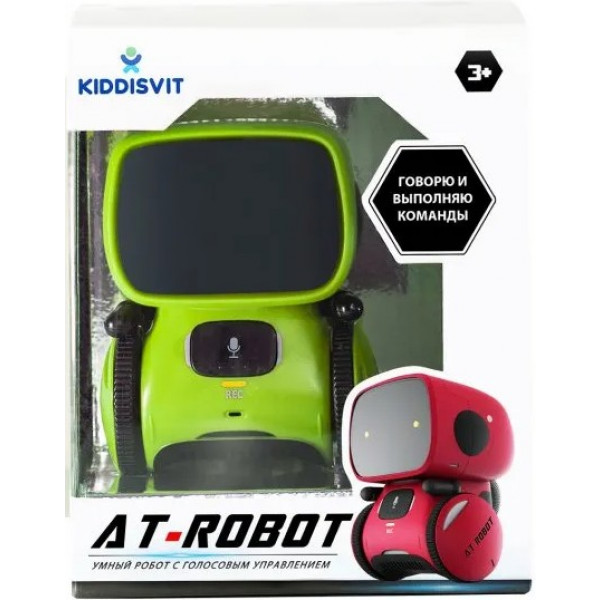 Фото - Интерактивный робот AT-Robot с голосовым управлением Зеленый (AT001-02)