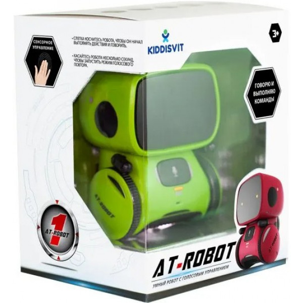 Фото - Интерактивный робот AT-Robot с голосовым управлением Зеленый (AT001-02)