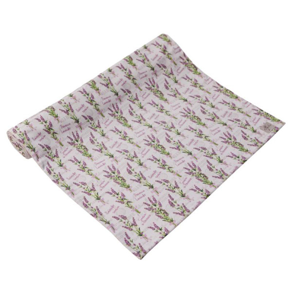 Фото - Скатерть раннер Прованс Соцветия лаванды 40х140 см (042358) Фото - Скатерть раннер Прованс Соцветия лаванды 40х140 см (042358)