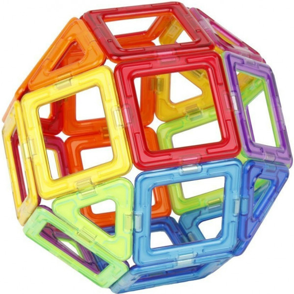 Фото - Конструктор магнитный MagPlayer 20 эл. (MPA-20)