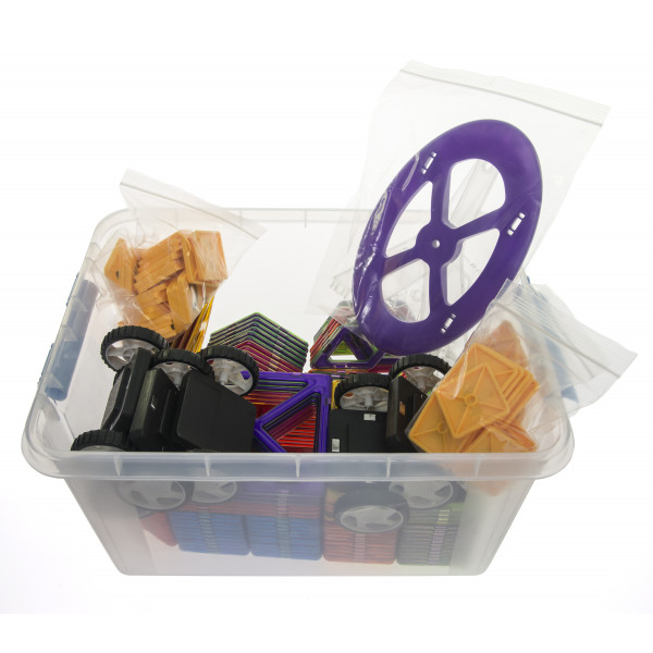 Фото - Магнитный конструктор MagPlayer 66 эл. (MPT-66)