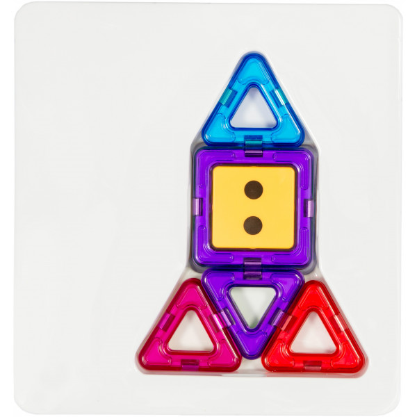 Фото - Конструктор магнитный MagPlayer 20 эл. (MPA-20)